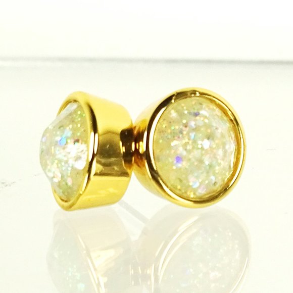 kate spade Jewelry Kate Spade Yellow Gold Plated Glitter Faceted